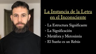 La Instancia de la Letra en el Inconsciente  LACAN  Conferencia [upl. by Yawnoc]