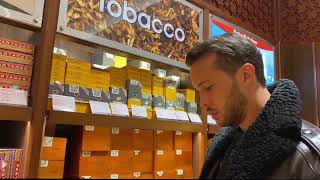 Tristan Tate goes Cigar Shopping 🤣 [upl. by Drofnas]