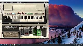 Greek sixties rock song instrumental for Farfisa V compact deluxe Vsti [upl. by Alleda]