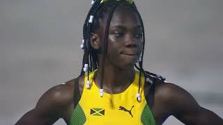 CARIFTA49 4x100m Relay U20 Girls Final  Day 2  SportsMax TV [upl. by Acnalb156]