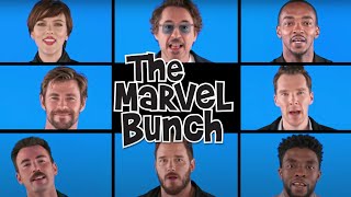 Avengers version of quotThe Brady Bunchquot theme song quotThe Marvel Bunchquot [upl. by Hsetih]