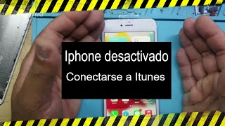 😱Solucionar IPHONE DESACTIVADO  Iphone no disponible usando 3uTools [upl. by Iinden]