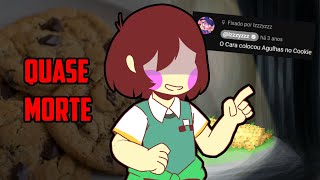 O Fã mais Assustador de Undertale Caso do Cookie [upl. by Odelia]