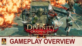 Divinity Original Sin 2 – Gameplay Overview [upl. by Ydnarb]