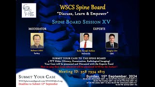 WSCS Spine Board XV [upl. by Dorothee811]