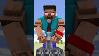 Zombie Becomes Herobrine in King Arthurs Sword Challenge ⚡⌚ Transform Watch [upl. by Remle]