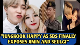 quotApprovedquot😨Fans Tears Out On Muse Album SBS Finally Reveals Clip Of Jimin And Seulgi Dating [upl. by Idnaj299]