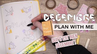 Plan With Me  Décembre 2023 Le Bujo Voyageur  Bullet Journal Setup 🐺 [upl. by Herbst]