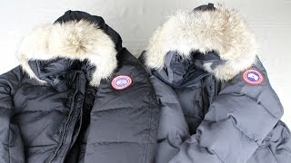 How To Spot A Fake Canada Goose Jacket REAL VS FAKE [upl. by Eillom]