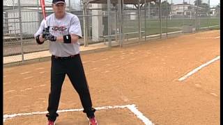 Slowpitch Softball Hitting Tips Stance Windup [upl. by Gnik120]