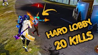 B2K Fan SOLO VS SQUAD HARD LOBBY GAMEPLAY  OB UPDATE 46 [upl. by Filiano]