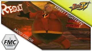 FMC  Street fighter IV  Mod Skins  Indestructible Rufus VS Akuma [upl. by Suzy726]