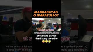 Papatulfo kita utang parody shortsfeed ayamtv viral [upl. by Shirah]