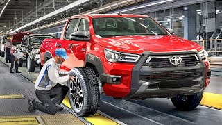 Inside Massive Factory Producing Indestructible Toyota Hilux Pickup Trucks [upl. by Herrick]