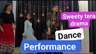 Sweety Tera Drama Wedding Dance choreography  Dance Cover  Bollywood Dance [upl. by Li]