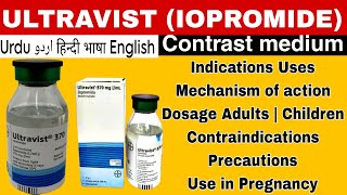 ULTRAVIST 300 370 mg injection uses  Iopromide injection  contrast medium for ct scan contrast [upl. by Adleremse]