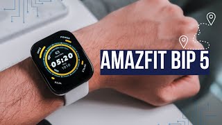 Amazfit Bip 5  Smartwatch com ótimo custobenefício  Review completa [upl. by Hennessey]