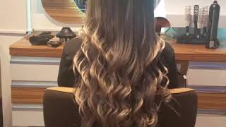 Haarverlängerung bei kurzen Haaren Keratin bondings Salon Vitash Mönchengladbach [upl. by Nawak624]