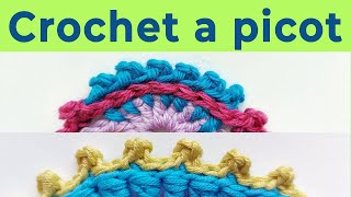 Best way to crochet a picot [upl. by Alikee33]