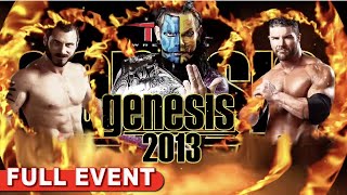 Genesis 2013  FULL PPV  Jeff Hardy vs Austin Aries vs Bobby Roode For The World Heavyweight Title [upl. by Ahtnahc785]