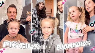 Did Piggies Or Bunnies Change Over Time 👀  The Fauver Fam TikTok Compilation [upl. by Arraes]