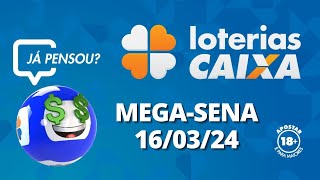 Resultado da MegaSena  Concurso nº 2701  16032024 [upl. by Silera820]