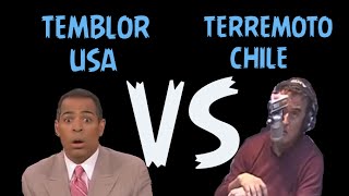 TEMBLOR USA VS TERREMOTO CHILE 16 SEPTIEMBRE [upl. by Ahsik395]