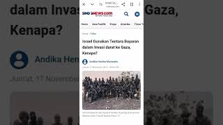 Israel Gunakan Tentara Bayaran dalam Invasi darat ke Gaza Kenapa [upl. by Erhard276]