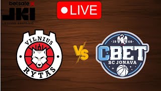 🔴 Live Rytas vs Jonava  Live Play By Play Scoreboard [upl. by Ltney23]