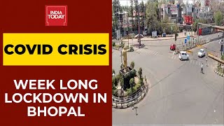 Bhopal Under Lockdown Until April 19 CM Rules Out Complete Lockdown In MP [upl. by Enitsenre]