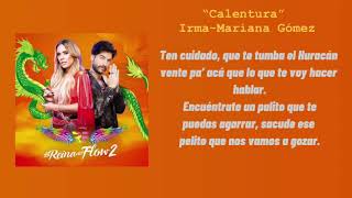 Calentura  Maríana Gómez Official Cover Audio Irma El Huracán La Reina Del Flow [upl. by Theone]