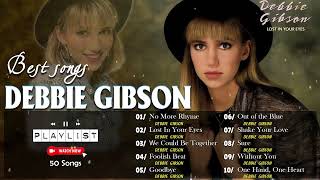 Debbie Gibson Greatest Hits Playlist 🏆 Best Of Debbie Gibson 80s amp 90s🏆No More Rhyme Foolish Beat [upl. by Johst]