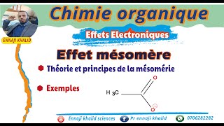 Théorie et principes de la mésomérie [upl. by Yarvis]