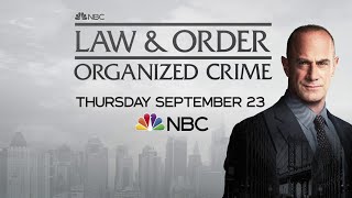 Law and Order Organized Crime Season 2 Promo HD Christopher Meloni spinoff [upl. by Ideih]