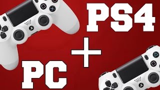 How To Connect A PS4 Controller To PC FastestEasiest Way 2017 [upl. by Prober]