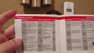 Robertshaw rs10420t wifi thermostat initial setup how to [upl. by Karon]