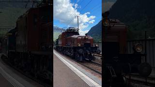 🐊 EisenbahnRomantik Die legendäre Ce 68 ii 14253 zieht den Erlebniszug San Gottardo durch Faido🌟 [upl. by Sices307]