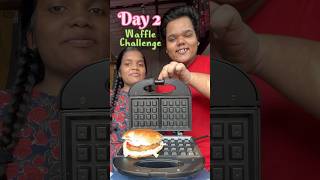 Waffle from Burger DAY 2 of Waffle Challenge shorts [upl. by Anders]