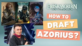 EZ 70 The way Azorius Eerie should be drafted  Ranked Draft 3  Duskmourn Limited [upl. by Grishilde]