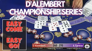 THE 2ND DEADLIEST SYSTEM ALIVE  DAlembert Championship Series v 4 Xpress Game 5 [upl. by Attehcram]