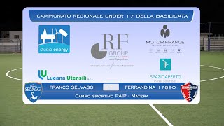 U17 Highlights Franco Selvaggi  Ferrandina 17890 [upl. by Yadnil]