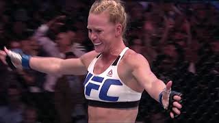 Holly Holm vs Ronda Rousey Highlights Holm Shocks The World ufc rondarousey hollyholm mma [upl. by Arodoeht]