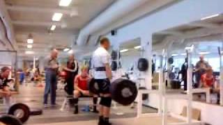 Olaf Tufte  190kg8 i marklyft [upl. by Haraz932]