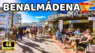 🇪🇦4K BENALMADENA COSTA Puerto Marina amp Paseo Maritimo Full Tour November 2023 Update Costa del Sol [upl. by Nillor]