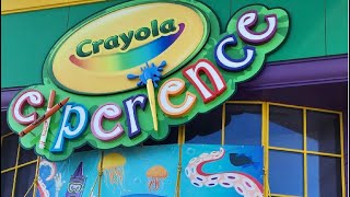 Crayola Experience Complete Activity  Orlando [upl. by Illehs160]