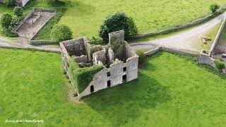 Drone footage shows 18th century Irish castle ruins [upl. by Shirl]