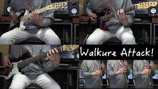 Walkure Attack EWI Guitar Bass Cover Macross Delta Walkure マクロスデルタ ワルキューレ 弾いてみた [upl. by Adnahsor986]