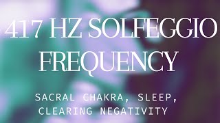 417HZ REMOVE NEGATIVE ENERGY amp BALANCE YOUR CHAKRA 417hz solfeggio frequency [upl. by Vanya223]