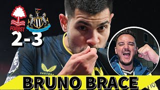 Bruno Guimaraes MASTERCLASS Nottingham Forest 23 Newcastle United LIVE Instant Reaction [upl. by Fontes72]