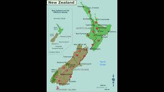 map of New Zealand [upl. by Mcgrath]